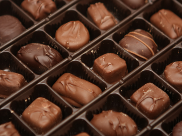 A box of chocolates.