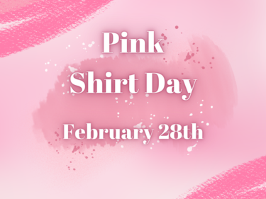 Pink Shirt Day Poster