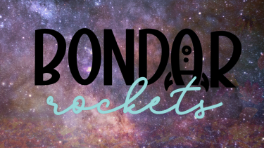 Welcome Back Assembly Bondar Rockets Logo on a starry sky background