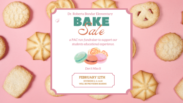 Bake Sale - Wednesday, February 12th Bake Sale Banner