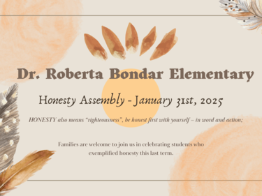 Honesty Assembly Banner