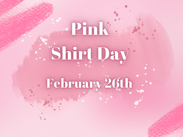 Pink Shirt Day Banner